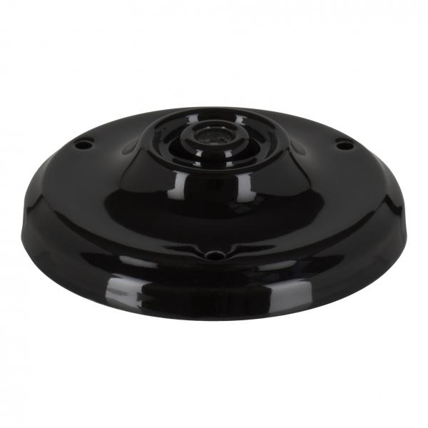 Vignette 3 produit Ref : 139709 | BAI Rosace en Porcelaine Noir 100x33mm avec serre-câble