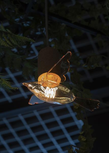 Vignette 3 produit Ref : 141482 | BAI Lampe suspension Cork Lige E27 avec 1.5M Cble Textile Noir/Blanc 2x0.75mm
