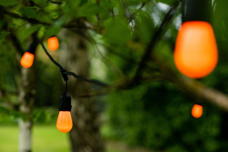 Vignette 3 produit Ref : 143417 | BAI Guirlande suspension 15m Noir avec 15 douilles suspendues E27 Max 325W