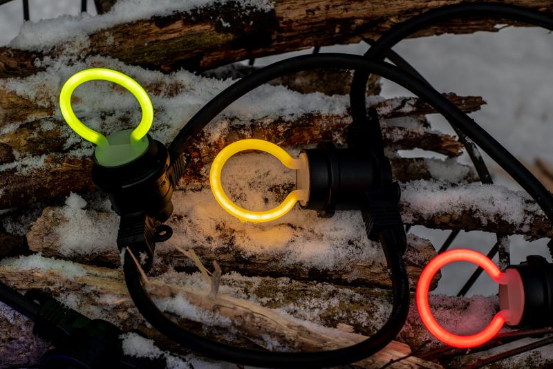 Vignette 3 produit Ref : 144343 | BAI LED Party Bulb Neon G45 E27 2W Rouge 50lm 230V-240V 360 50x80mm