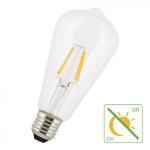 BAILEY ELECTRIC ET ELECTRONICS Bai led filament sensor st64 e27 4w 2700k clair 400lm (35w) 230v-240v 320 141866