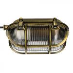 BAILEY ELECTRIC ET ELECTRONICS Bai hublot ahoi e27 alu bronze ovale ip64 extrieurclasse 1max 60w cble 50cm 141964