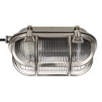 BAILEY ELECTRIC ET ELECTRONICS Bai hublot ahoi e27 alu nickel ovale ip64 extrieurclasse 1max 60w cble 50cm 141965