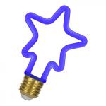 BAILEY ELECTRIC ET ELECTRONICS Bai led party bulb neon etoile e27 4w bleu 70lm 230v-240v 360 82x120mm 143068