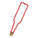 BAILEY ELECTRIC ET ELECTRONICS Bai led party bulb neon bouteille e27 8w rouge 110lm 230v-240v 360 65x285mm 143070