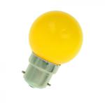 BAILEY ELECTRIC ET ELECTRONICS Bai ecopack baicolour led party bulb sphrique g45 b22d 1w jaune 50lm 230v-240v 80100029722