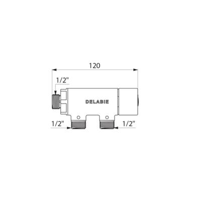 Photo PREMIX COMPACT mitigeur thermostatique M | Ref : 733015