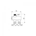 DELABIE Premix nano mitigeur thermostatique 3/8  732016