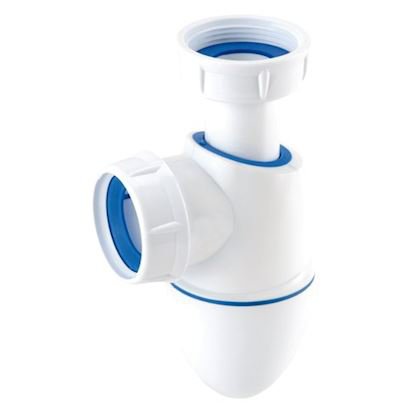 Photo Siphon de lavabo PP EASYPHON,  joints intgrs,  32/40 mm | Ref : 0201283