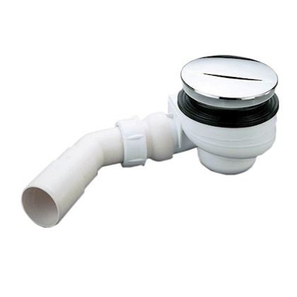 Photo Bonde receveur de douche TURBOFLOW,  90 mm, sortie horizontale  40/50 mm | Ref : 0205240