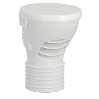 Photo Clapeur arateur/quilibreur de pression en PVC blanc,  40/50 | Ref : CEP4050