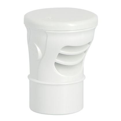 Photo Clapeur aérateur/équilibreur de pression en PVC blanc, Ø 32/40 | Ref : CEP3240