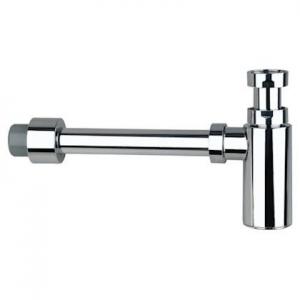 NICOLL Siphon de lavabo, design plastique, abs mtallis,  32/40 mm 0201241