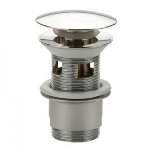 NICOLL Bonde de lavabo laiton design clic-clac, pour vasques avec trop-plein 0501084
