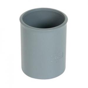 NICOLL Manchon  40 mm, femelle-femelle,  coller, gris, en pvc M2H