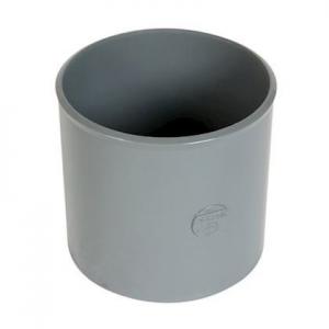 NICOLL Manchon   140 mm, femelle-femelle,  coller, gris, en pvc M2Y