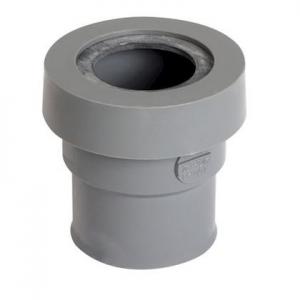 NICOLL Manchette femelle-femelle,  40,  int. 38x40,  coller, en pvc gris MAH2J