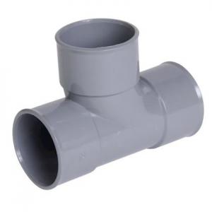 NICOLL T pied de biche simple,  50 mm, femelle-femelle  8730,  coller TJ188
