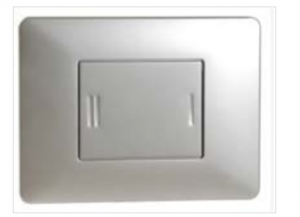 NICOLL Plaque de cde caiman chr mat pour solemur 0709381