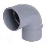 NICOLL Coude  50 mm, mle-femelle  8730,  coller, gris, en pvc CJ8