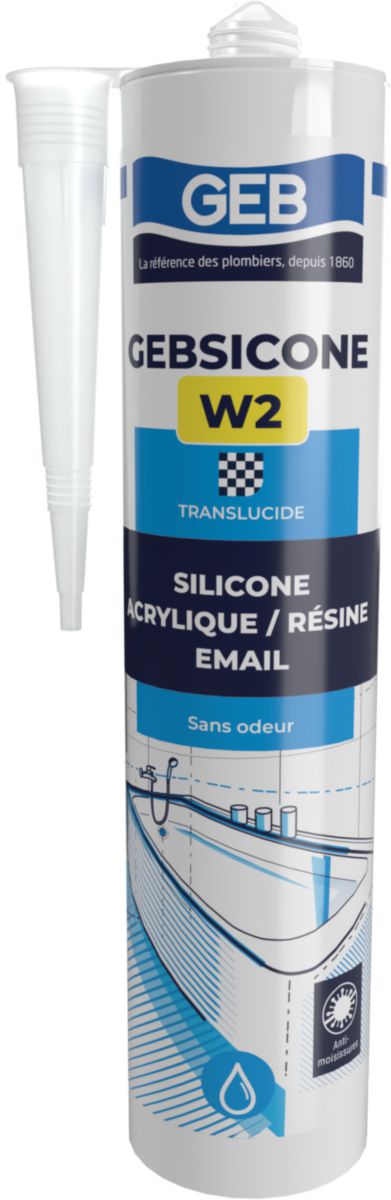 Photo GEBSICONE W2 cartouche 310 ml | Ref : 890502