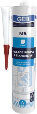 GEB Ms cartouche 280 ml blanc 892005