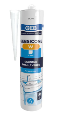 GEB Gebsicone w cartouche 310 ml blanc 893150