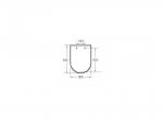 ROCA Inspira sq abat sil onyx A80153264B