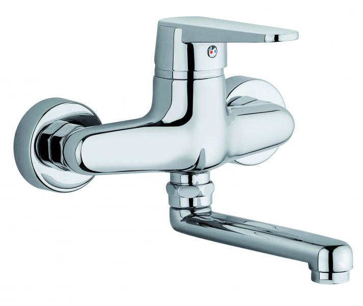 PAINI Mitigeur cuisine Cox rabattable Bec haut chrome