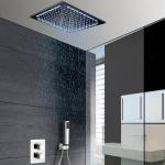 PAINI  ROBINETTERIE Ens dou rainlight quadrochromo 97004CROMO