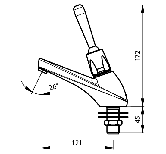 Vignette 2 produit P705  - ecrou tube 12x14 | Ref : 64652