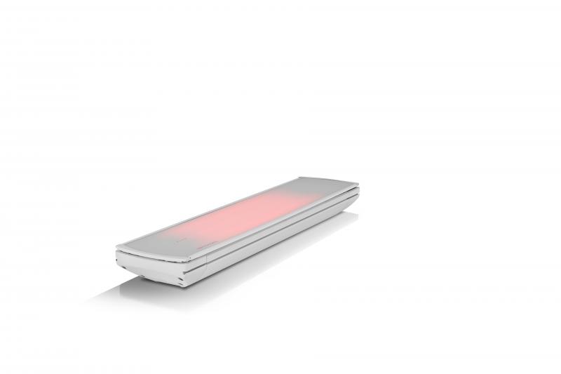 Photo barette chauffante Heatscope vision 1600w blanc | Ref : MHSVT1600WT10