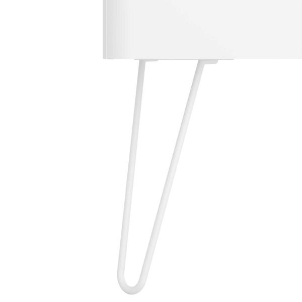 Photo Jeu 2 pieds UNIIQ BLANC 300 mm | Ref : 24713