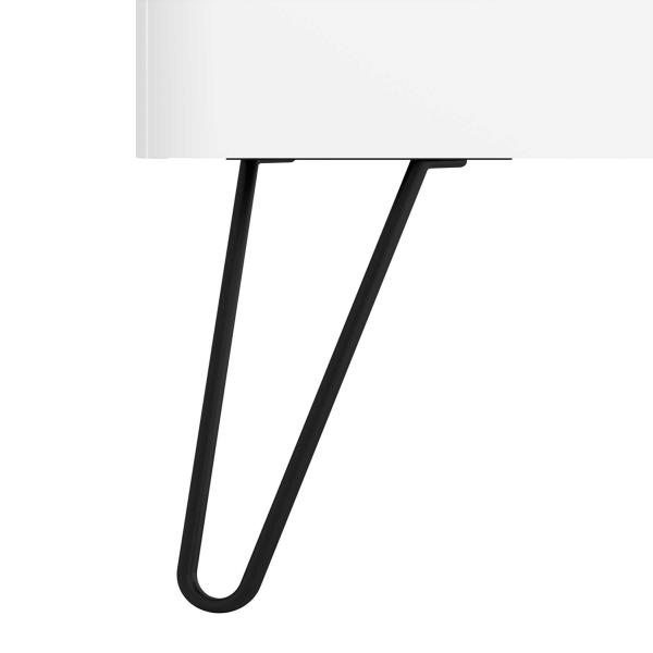 Photo Jeu 2 pieds UNIIQ NOIR 230 mm | Ref : 24717