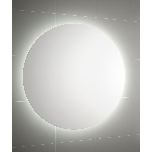 Photo Miroir MOON 1000 circulaire avec luminaire (4.8 W.) IP44 d 1000 mm | Ref : 83964