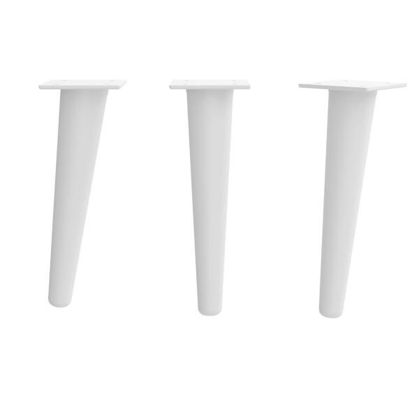 Photo Jeu 2 pieds DANNA BLANC Hauteur 330 mm | Ref : 84138
