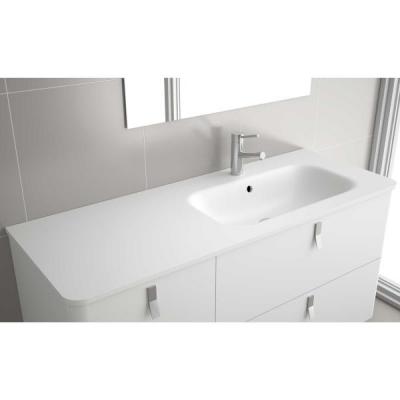 SALGAR Vasque uniiq 1205 coquette  gauche mineralsolid mat 1205 x 15 x 460 mm 24546