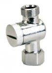GRK ROBINETTERIE Filtre 3/8-3/8 chrome/brut 290-4EE