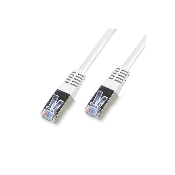 Cordon RJ45 Cat.6 F/UTP - 10M - Gris