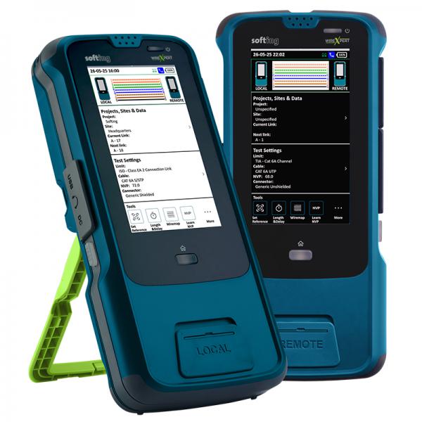 Photo SOFTING - WireXpert MPC6A - Certificateur de c�ble Cuivre 0.1-600 MHz | Ref : 2282289