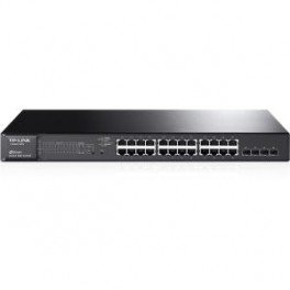 Photo TP-LINK - Smart Switch 24 ports POE 4 ports SFP - T1600G-28PS | Ref : 8270098