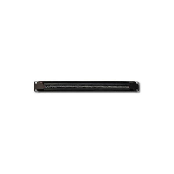 Photo UPTEC - Passe cble 19   avec brosse 1U - noir | Ref : 8060331