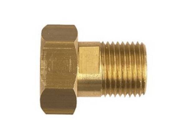 Photo RACCORD COMPTEUR AVEC PLATS 3/4 1/2 | Ref : D10701B