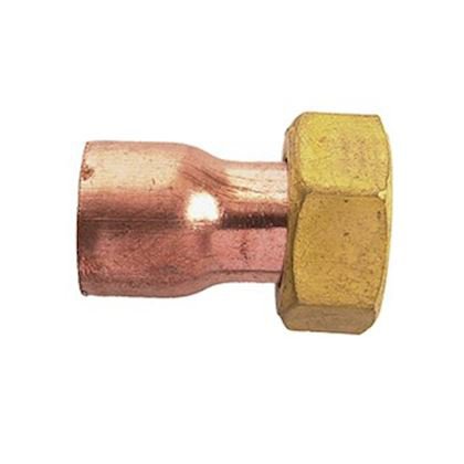 Photo RACCORD 2 PIECES CUIVRE 359GCL F1/2 16 | Ref : D12106B