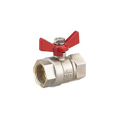 Photo VANNES D'ARRET A BOISSEAU SPHERIQUE DF 1/2 PAPILLON | Ref : D47442C