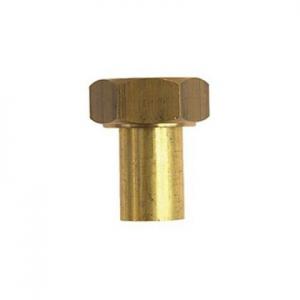DUMONT ET FILS Raccord 2 pieces droit douille laiton 1/2 14 int D17005B