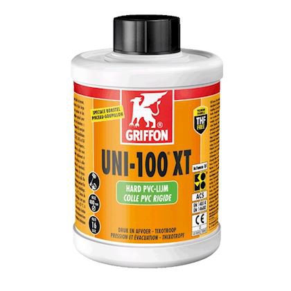 Photo UNI-100 XT Colle PVC bidon 1 L | Ref : 6300225