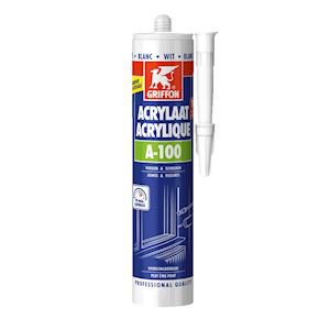 Photo A-100 Mastic acryl blanc 300ML | Ref : 6301883