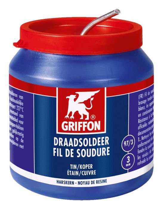 Photo Fil étain/cuivre 97/3 - 1.5 mm | Ref : 6312653