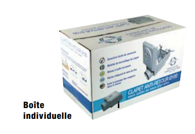 Photo CLAPET ANTI RETOUR D 100 | Ref : SRBCLAR100